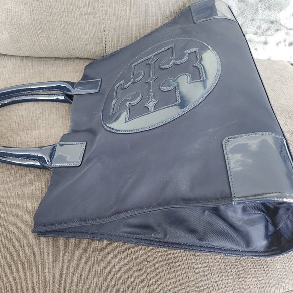 Navy Tory Burch Large Bag - Picture 2 of 12